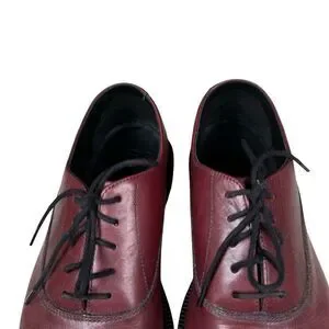 DR.Marten Fawkes Classic Burgundy Leather Oxfords DR.Marten Fawkes Classic Burgundy Leather Oxfords main image 3